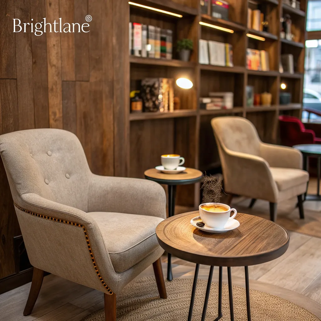 Cozy coffee corner at BRIGHTLANE